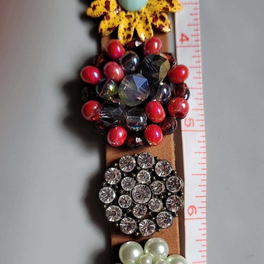 Plunder Design Leather Adjustable Snap Bracelet W… - image 3